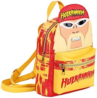 תרמיל תרמיל Hulk Hulk Hogan, תיק Hulkamania למתנות ואספנות WWE, תקן קוספליי ואביזרים של WWE
