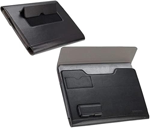 מארז פוליו עור שחור של Broonel - תואם ל- Asus Zenbook Flip 13 OLED 13.3 מחשב נייד