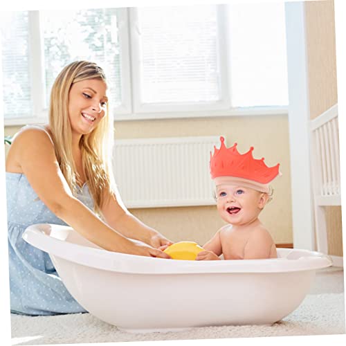 צעצועים 2 יחידים שמפו שמפו מכסים למכסה פעוטות שמפו כובע תינוק אמבטיה אמבטיה מגן מקלחת לתינוק כובע רחצה כובע פעוט כובע מקלחת