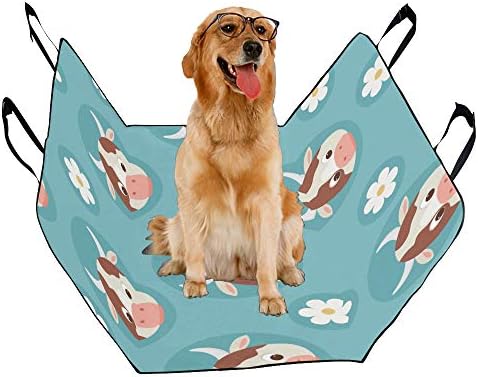 כיסוי מושב כלב מותאם אישית אידילי נוף עיצוב צילום הדפסת רכב מושב מכסה לכלבים עמיד למים החלקה עמיד רך לחיות מחמד