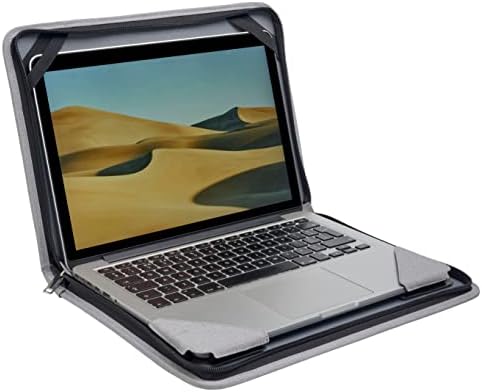 מארז מסנג'ר מחשב נייד אפור של Broonel - תואם ל- Acer Chromebook ספין 311 להמרה 11.6