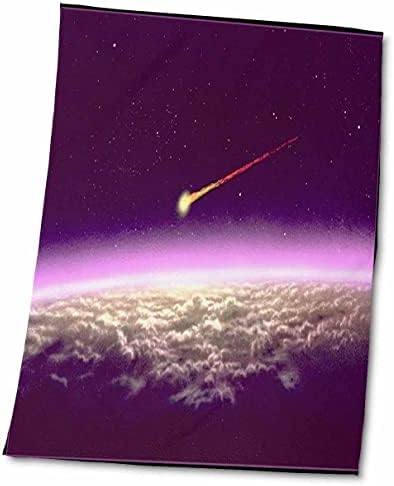 3drose פלורן - חלל - תמונה של ציור של אסטרואיד - מגבות