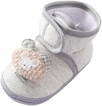 תינוק נעלי אופנה סלעית הליכה נעלי נוח רך כותנה סלעית הליכה נעלי שלג נעליים לבנים