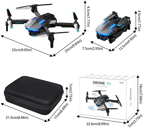 Drone Momfei עם מצלמה כפולה של 4K FPV לילדים ומבוגרים מיני מטוס RC מתקפל wifi rc quadcopter Drone Off Track