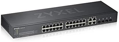 ZYXEL GS1920-24V2-EU0101F 24-PORTARS Gigabit Ethernet, מתג מנוהל חכם