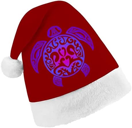 שבטי ים צב חג המולד סנטה כובע עבור אדום חג המולד כובע חג טובות חדש שנה חגיגי ספקי צד