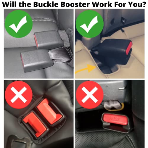 BPA BOOSTLE BOLSTLE BOTLE BETLE BOOSTLE - מעלה את כלי קיבול חגורת הבטיחות הקבורים שלך לגישה נוחה - אבזם קל
