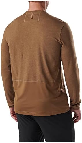 5.11 מטען נק ' 2.0 חולצת שרוול ארוך לגברים צוואר צוות, סגנון 82136