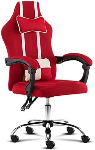 פשטות יצירתית כיסא משרדי ביתי נוח, בדים משטח מושב מתכוונן כיסא צוות מעבדות מלון קבלה כסא צוות צוות עם גלגלים כורסה, LSXYSP,