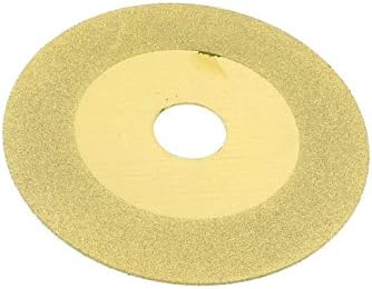 X-deree 100 ממ x 20 ממ קרמיקה עגולה קרמיקה טחינה חיתוך דיסק גוון זהב (100 ממ x 20 ממ דה מרמול רדונדו דה סרמיקה דיאמנטה פולידו