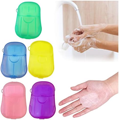 40 חתיכות של חד פעמי יד סבון נייר נייד נסיעות טיולים כביסה יד אמבטיה מוצרי טואלטיקה נייר סבון גיליונות אמבטיה