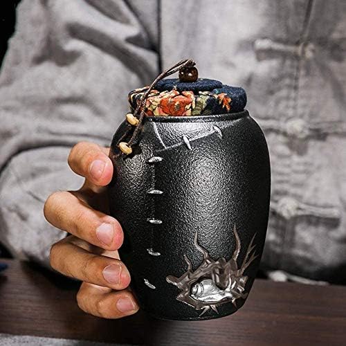 Qtt mini urns לאפר אנושי מיני שריפת כריות חיות מחמד כדים לוויות למבוגרים קרן קרמיקה להוכחת לחות טמפרטורה גבוהה
