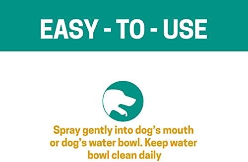 מעיל ירוק תרסיס מטהר נשימה לכלבים טבעי, תוסף מים לחיות מחמד, שיניים וריסוס חניכיים לכלבים, טיפול שיניים לכלבים
