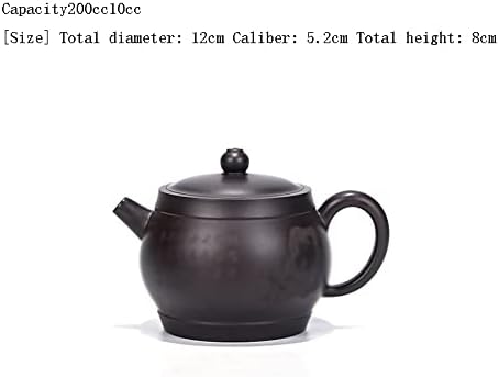 Xouvy Zisha Teapot סיר בעבודת יד Kung-Fu תוכנות תה סגול כלי שתייה לחימר פו-ירוק שחור שחור סיני תה זן סיר לב