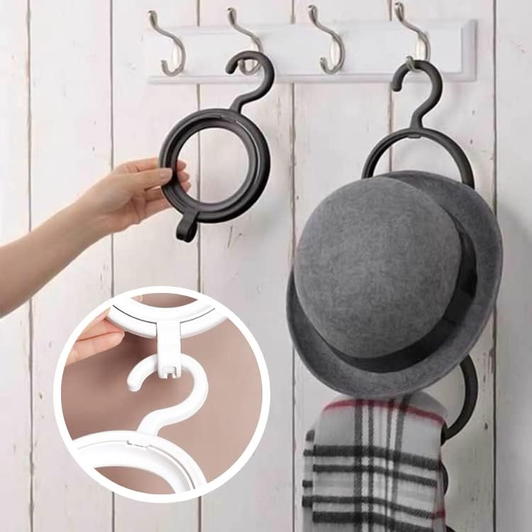 4 יחידות דלת וקיר רכוב כובע וכובע אחסון מדפי מחזיק ארגונית מינימליסטי עיצוב