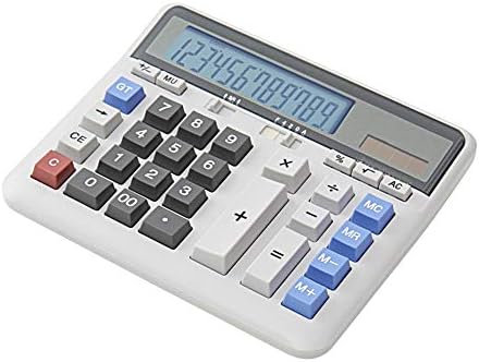מחשבון שולחני Teerwere כפתור מחשב קלאסי כפתור סולארי מחשבון שולחן עבודה כפול מחשבון מחשבון מחשבון משרד