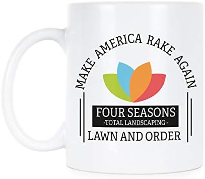 קיבלנו ארבע עונות טובות סהכ ספל גינון Make America Lake שוב ארבע עונות גינון ספל קפה
