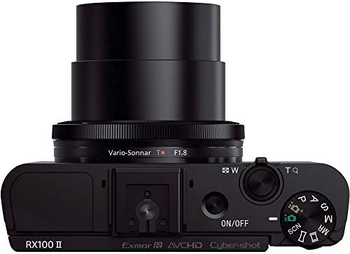 Sony CyberShot DSC -RX100 II מצלמה דיגיטלית + 64GB Pro Kit Bucdle Combo Bundle - גרסה בינלאומית