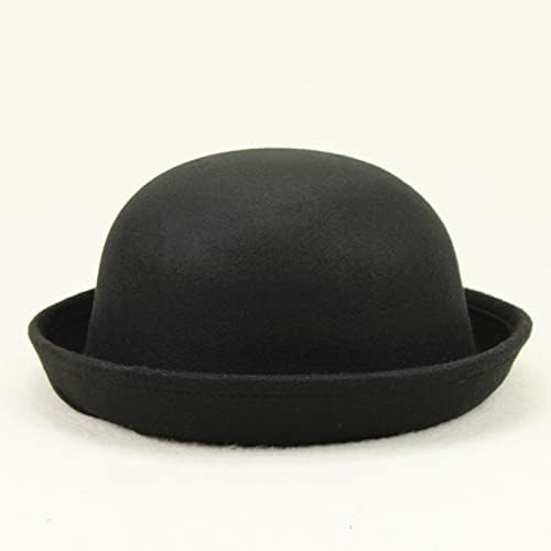 כובעי שמש לבנות עם כבלים מתולתלים רחבים כובעי לבד כובעי כובעי דלי יוניסקס רכים רכים לשיער טבעי