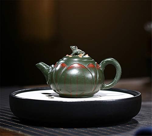 Wionc סגנון סיני יצירתיות קומקום עפרות חרס סגול לוטוס צפרדע קומקום קומקום ציוד מתנה הטובה ביותר