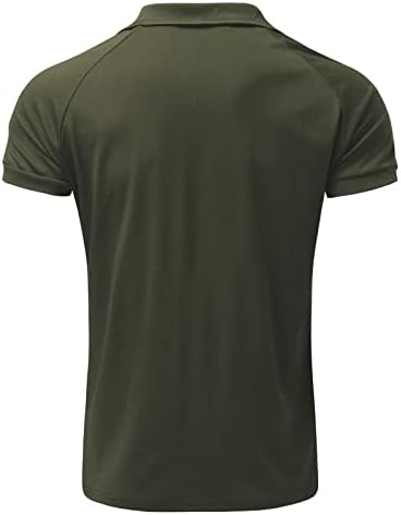 חולצות פולו לגברים XXBR חולצות שרוול קצר צמרות גולף מזדמן חולצות טניס ספורט ספורט