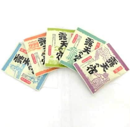 יפנית Onsen Hotspring Bath Salt 5 קפיצים בחירת 20 תיק